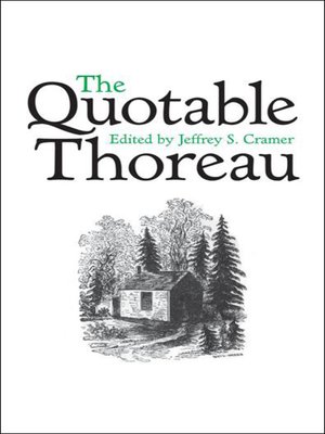 cover image of The Quotable Thoreau